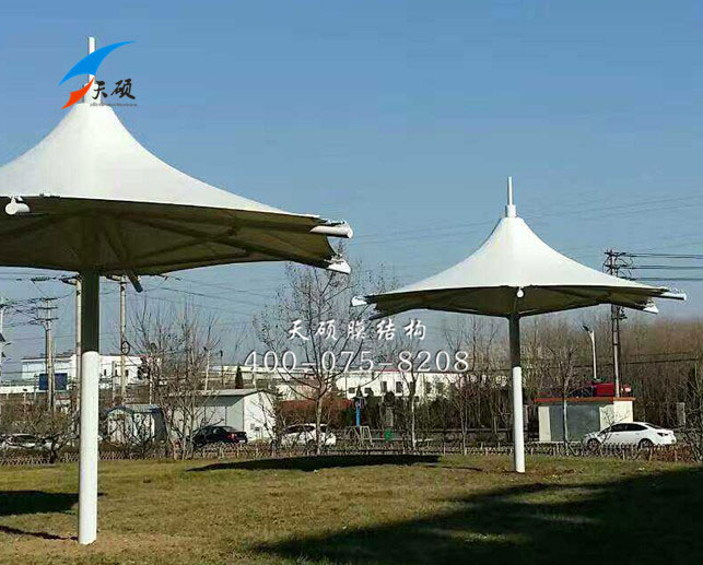 寿光万达花园小区膜结构小品