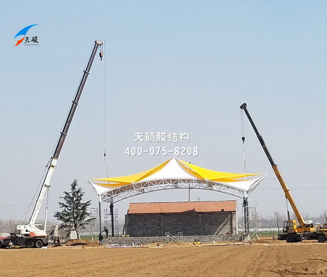 泰安长兴农业发展有限公司膜结构看台